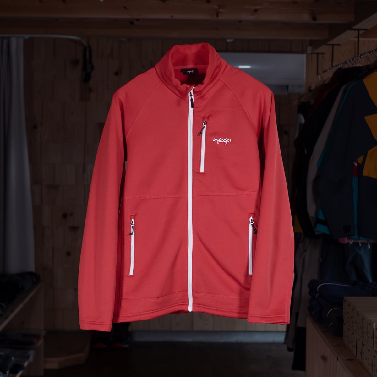 アンファッジ Unfudge UN3000 WL UN3000 Mid weight Fleece Jacket – unfudge GLOBAL STORE